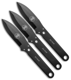 Ka-Bar Throwing Knife Set (Black) 1121 | 118203