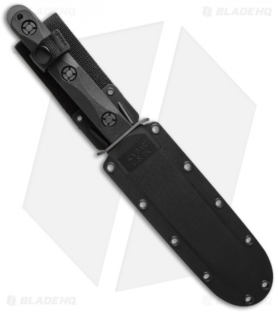 Ka-Bar John Ek Commando Model 5 Bowie Fighting Knife (7" Black) EK45