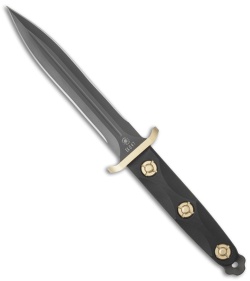 Ka-Bar Spartan/Ek Dagger Limited Edition Fixed Blade Knife (6" Black) EK101