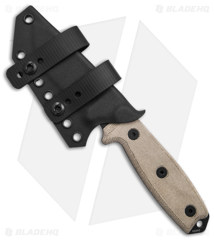 Armatus Carry BK14 Becker Architect Sheath Flat Black Kydex