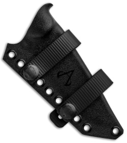 Armatus Carry Ka-Bar Short Becker BK16 Architect Sheath Flat Black Kydex