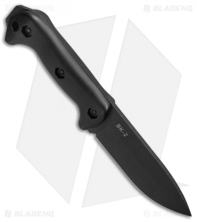 Ka-Bar Becker Campanion Fixed Blade Knife Black (5.25" Black) BK2