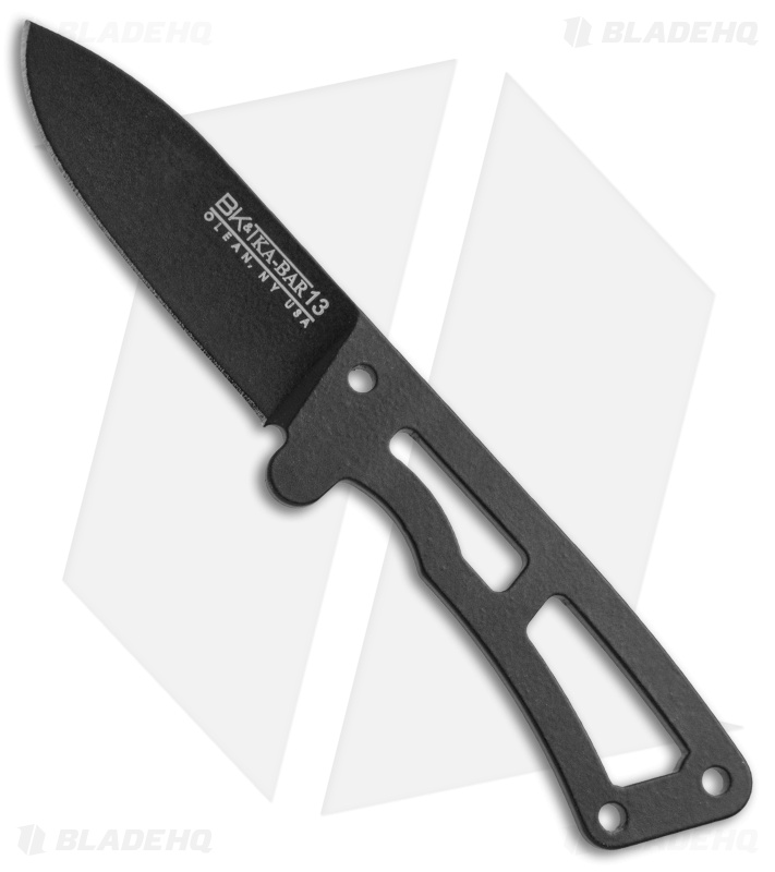 Ka-Bar Becker Remora Neck Fixed Blade Knife  (2.25" Black) BK13CP 
