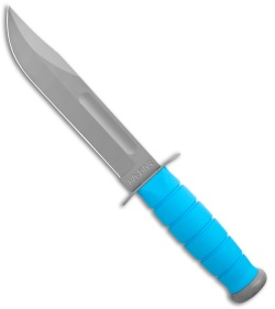 Ka-Bar Bowie USSF Space-Bar Fixed Blade Knife Blue Kraton (7&quot; Gray) 1313SF Force | 130436