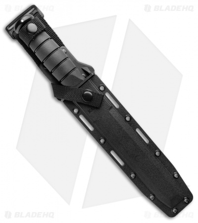 Ka-Bar Modified Tanto Fighting/Utility Knife Fixed Blade (8" Black) 1266