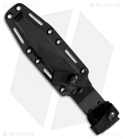 Ka-Bar Short Fighting/Utility Knife Black GRN Sheath (5.25" Black) 1258