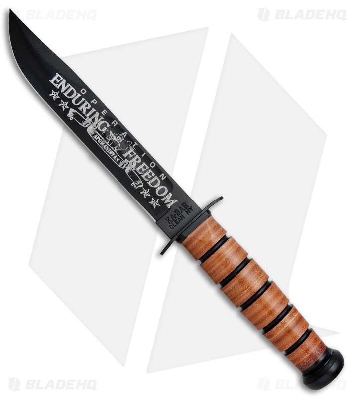 Ka-Bar Navy Operation Enduring Freedom Knife - Blade HQ