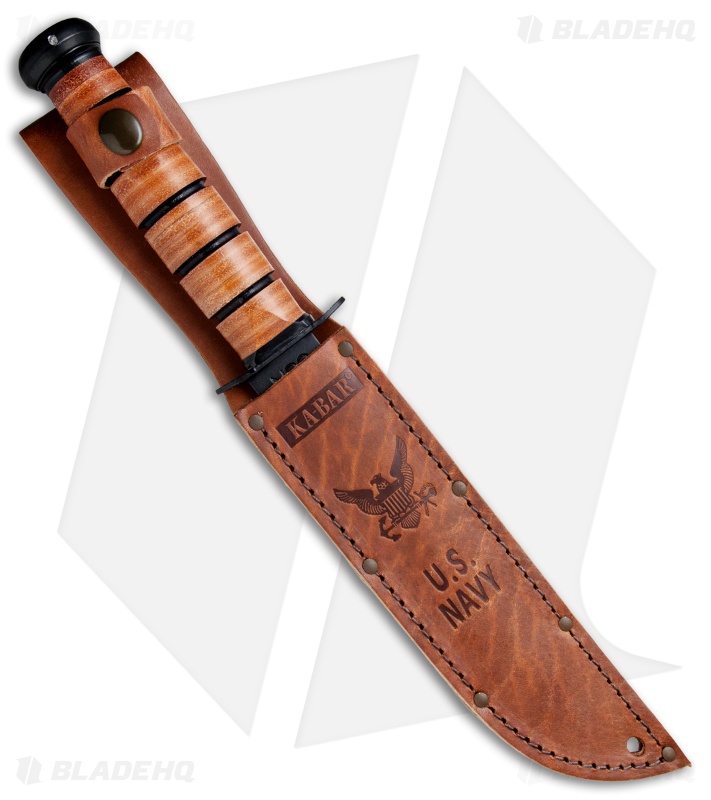 Ka-Bar Bowie Navy Operation Enduring Freedom Fixed Blade Knife (7" Black) 9170