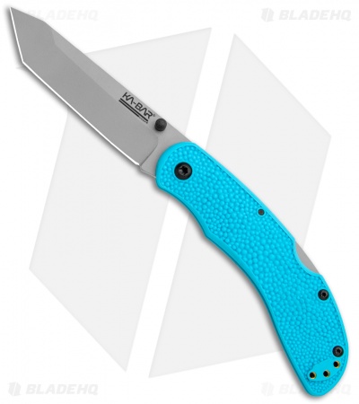 Ka-Bar USSF Space Force Corser Folder Tanto Knife Blue GFN (3.5" Gray) 5698SF
