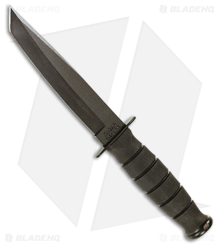 Ka-Bar Short Tanto Knife Black GFN Sheath - Blade HQ