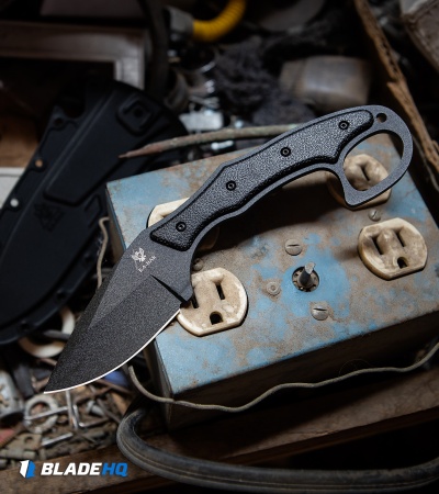 Ka-Bar TDI Pocket Strike Fixed Blade Knife (3.18" Black) 2491