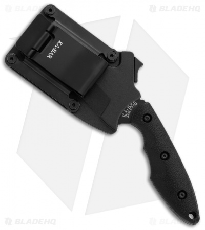 Ka-Bar TDI/Hinderer Hell Fire Knife Fixed Blade (3.56" Black) 2486