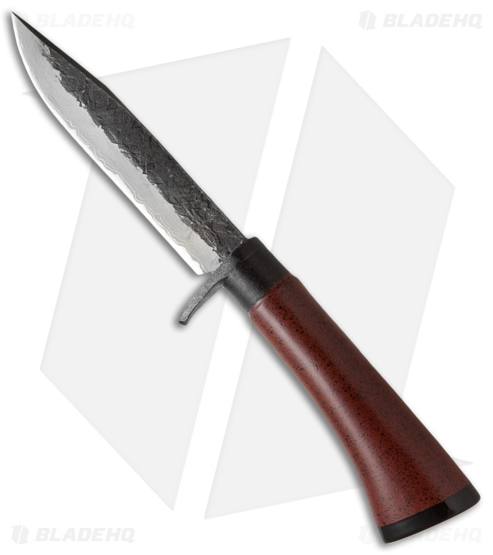 Kanetsune Irodori Fixed Blade Knife (5.125" Damascus) KB-207