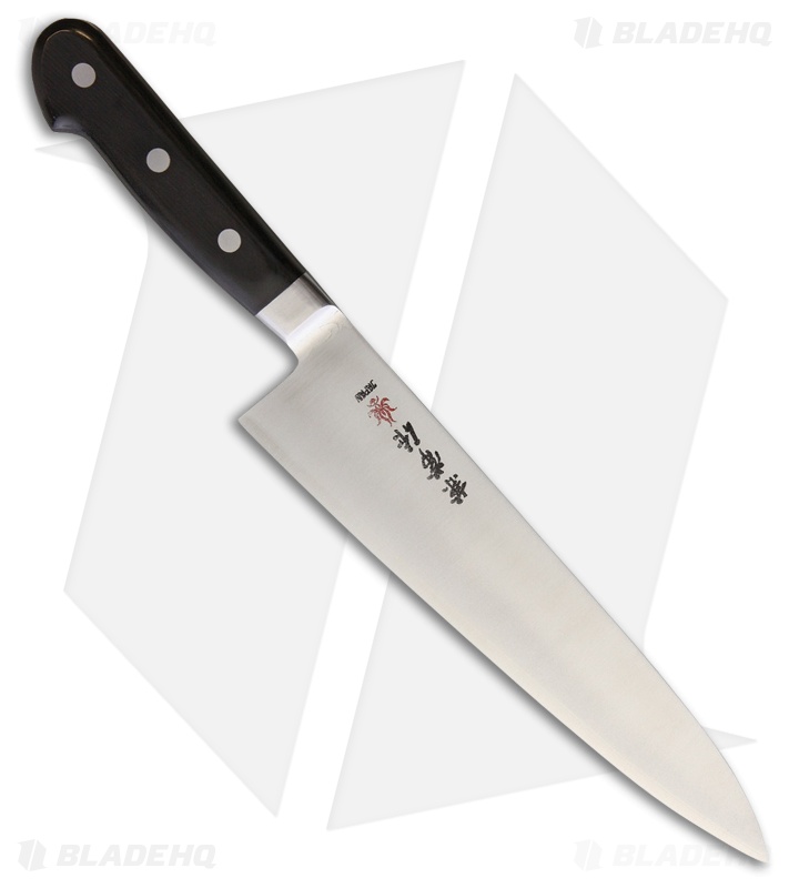 Kanetsune Gyutou Chef's Knife 13" Black Wood KC122