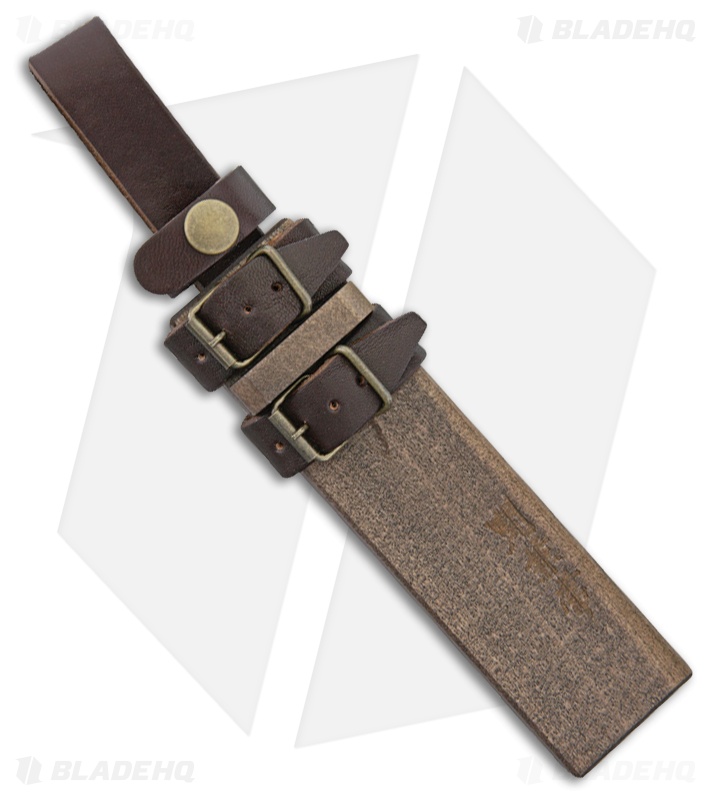 Kanetsune Kin-Nishiki Fixed Blade Knife Wrapped Oak (4.75" Damascus) KB-259