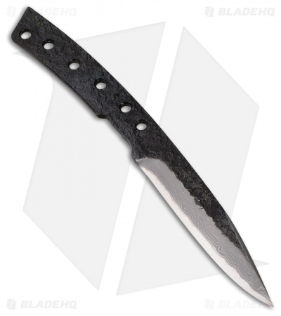 Kanetsune Takumi-Yari Fixed Blade Knife (4.25 Damascus) KB-217
