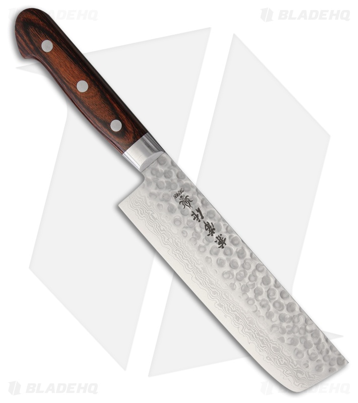 Kanetsune 6.25" Usubagata Knife Mahogany Wood KC-905