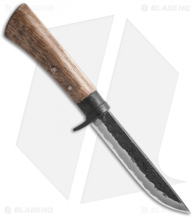 Kanetsune Shun-2 Large Fixed Blade Knife Oak (4.75" Damascus)