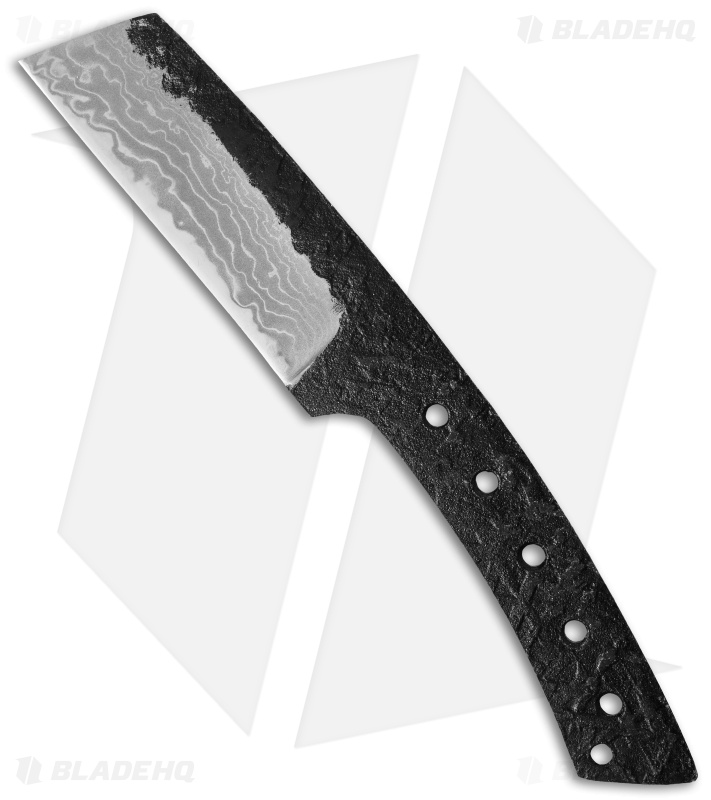 Kanetsune Okuhida-Chokuba Fixed Blade Knife (3.875" Damascus) KB-255 