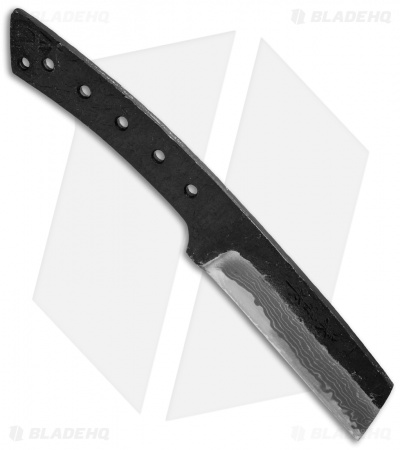 Kanetsune Okuhida-Chokuba Fixed Blade Knife (3.875" Damascus) KB-255 