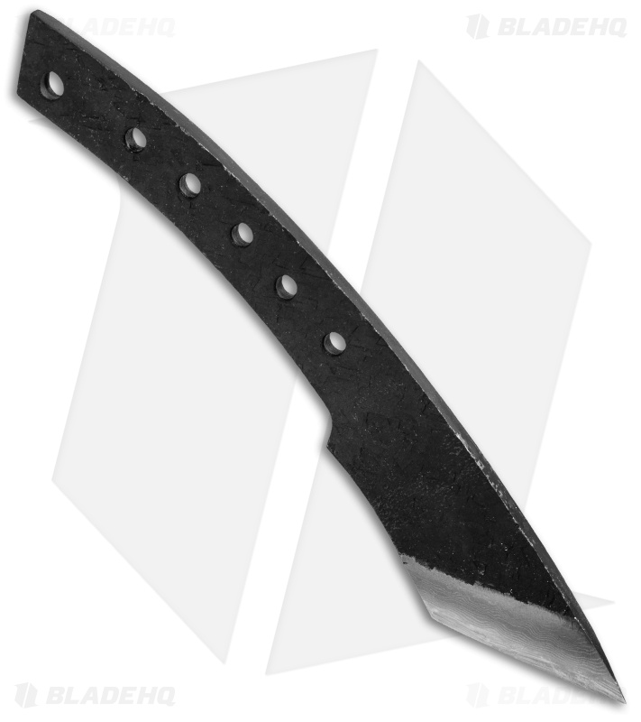 Kanetsune Okuhida-Kiridashi Fixed Blade Knife (1.75" Damascus) KB-257