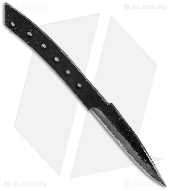 Kanetsune Ayu Fixed Blade Knife (4.125" Damascus) KB-258
