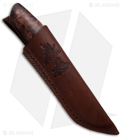 Karesuando Kniven Wilderness Fixed Blade Knife Curly Birch (3.25" Satin)
