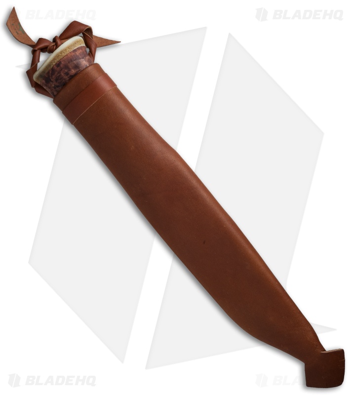 Karesuando Kniven Huggaren Fixed Blade Knife Curly Birch (7.125" Satin)
