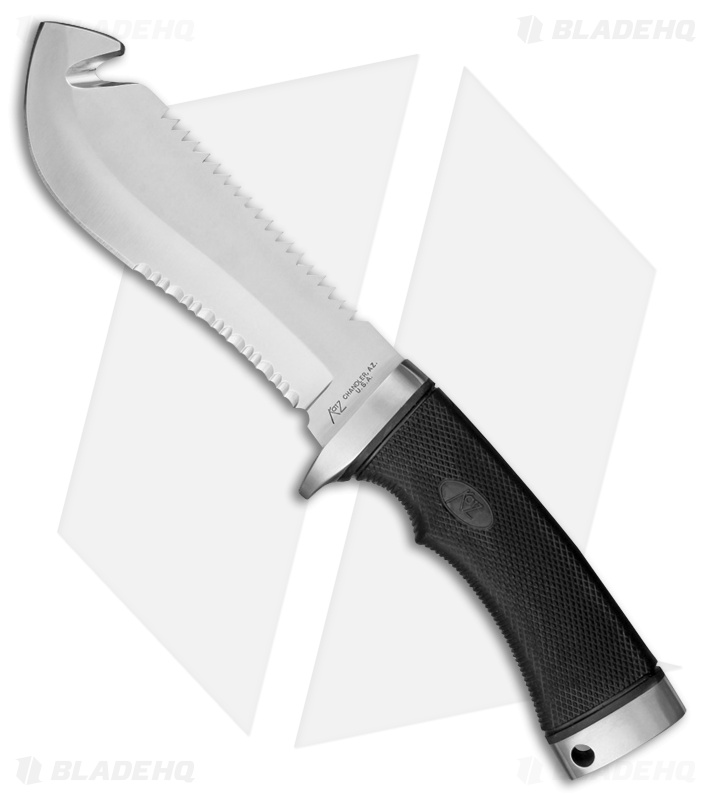 Katz Knives Hunter's Tool Fixed Blade Knife Black Kraton