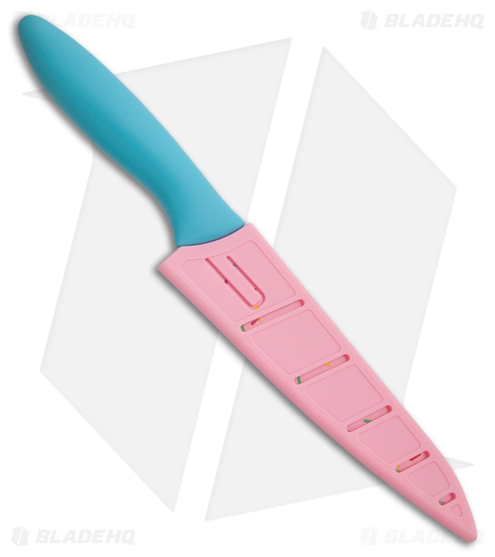 Kershaw 3-Piece Dessert Warrior® Edition Kitchen Knife Set Blue + Pink Donut