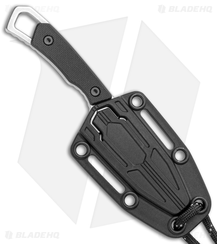 Kershaw Brace Neck Knife Fixed Blade (2" Stonewash) 2085