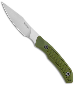 Kershaw Deschutes Caper Fixed Blade Knife Green (3.3" Stonewash) 1882