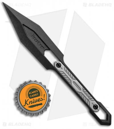 Kershaw Inverse Fixed Blade Polymer Knife (2.6" Black)