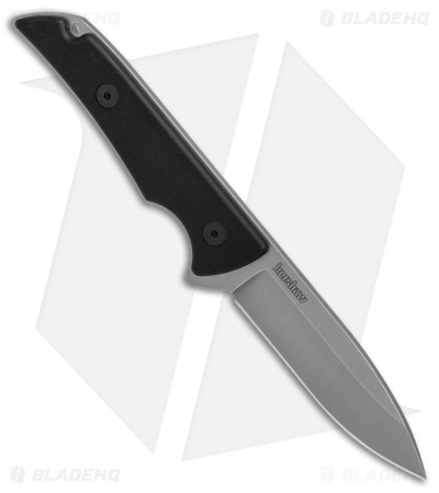 Kershaw Premium Skyline Fixed Blade Knife Black G-10 (3.1" S30V Stonewash) 