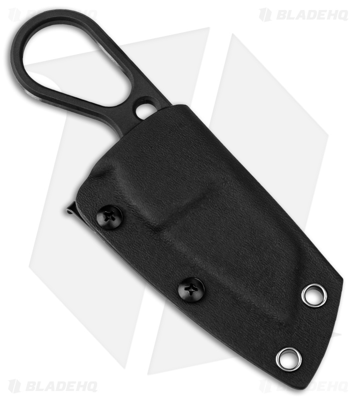 Kizer Bowtie Fixed Blade Neck Knife Black D2