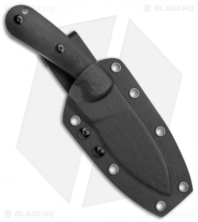 Kizer Azo Baby Fixed Blade Knife Black G-10 (3.5" Black) 1044C1