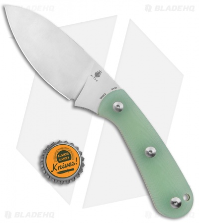 Kizer Azo Baby Fixed Blade Knife Natural G-10 (3.5" Satin) 1044C2