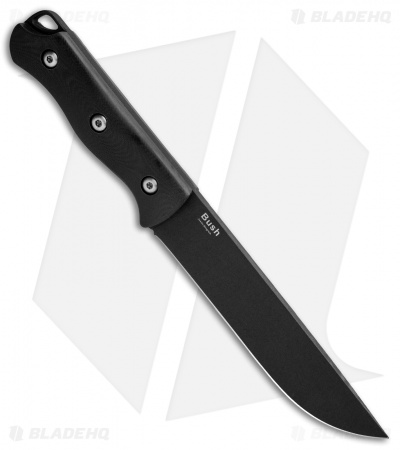 Kizer GTI Bush Fixed Blade Knife Black G-10 (5" Black) 1034A1