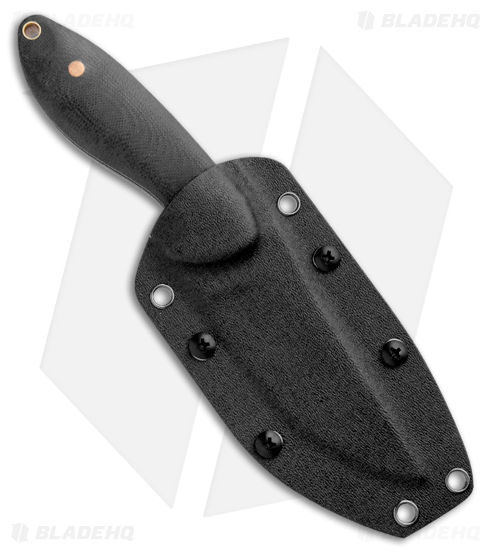 Kizer Garza Sequoia Fixed Blade Knife Black G-10 (3.78" Black) 1022A1