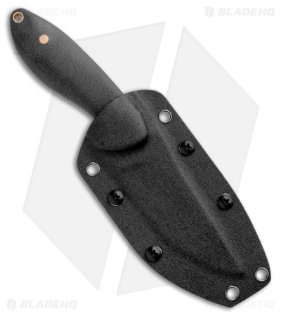 Kizer Garza Sequoia Fixed Blade Knife Black G-10 (3.78" Black) 1022A1