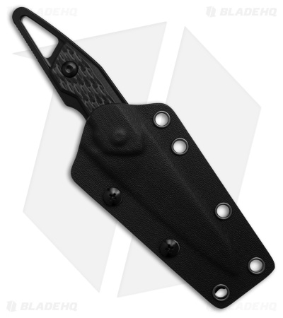 Kizer Groom Fixed Blade Knife Carbon Fiber (3.08" Black D2)