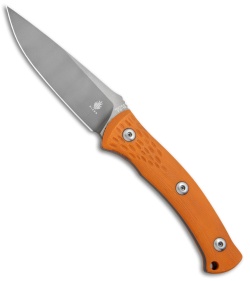 Kizer Hennicke Sealion Fixed Blade Orange G-10 (3.6" Gray) Ki1027A2