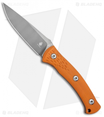 Kizer Hennicke Sealion Fixed Blade Orange G-10 (3.6" Gray) Ki1027A2