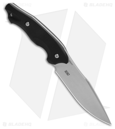 Kizer Magara Fixed Blade Knife Black G-10 (4.6" Stonewash) 1055A1