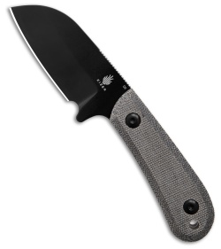Kizer Tyler Barnes Deckhand Fixed Blade Knife Black Micarta/G-10 (2.9&quot; Black) | 212070