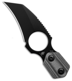 Kizer Variable Claw Fixed Blade Neck Knife Micarta (3.4" Black) 1056C1