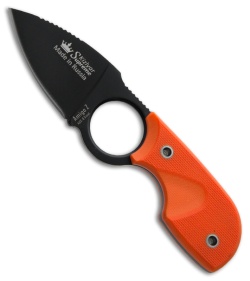 Kizlyar Supreme Knives Amigo Z Fixed Blade Knife Orange G10 (2.75