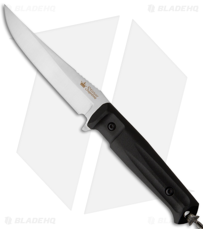 Kizlyar Supreme Croc | Satin AUS-8 + Black - Blade HQ