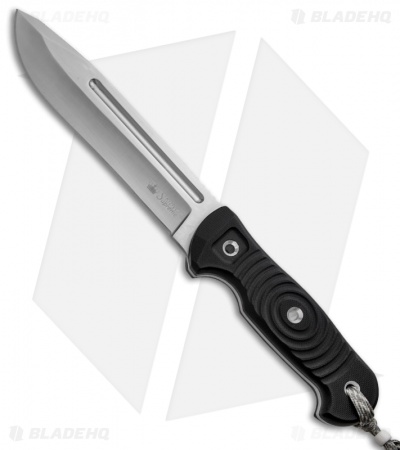 Kizlyar Supreme Knives Maximus AUS-8 Fixed Blade Knife (5.75" Satin Plain)