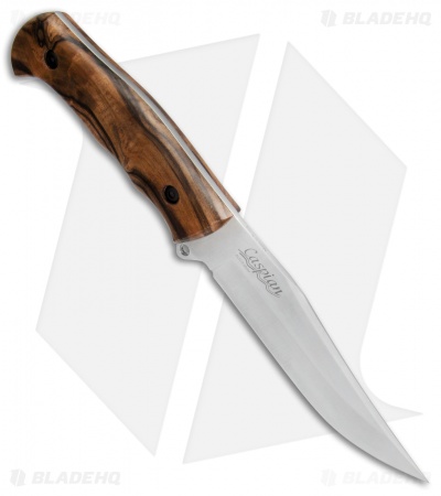 Kizlyar Supreme Knives Caspian Fixed Blade Knife Walnut (5.375" Satin)